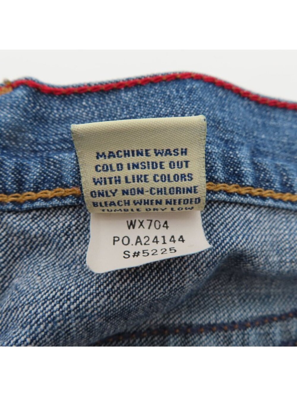 Abercrombie and Fitch Women 6 Regular Blue Denim Bootcut Boot Jeans Cotton Y2K - Picture 10 of 12